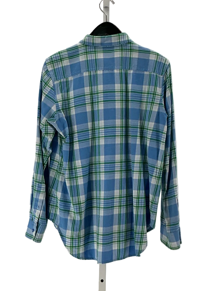 Lauren Size L Blue Multi Shirt