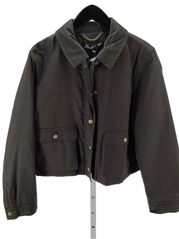 Jcrew Size M Brown Jacket