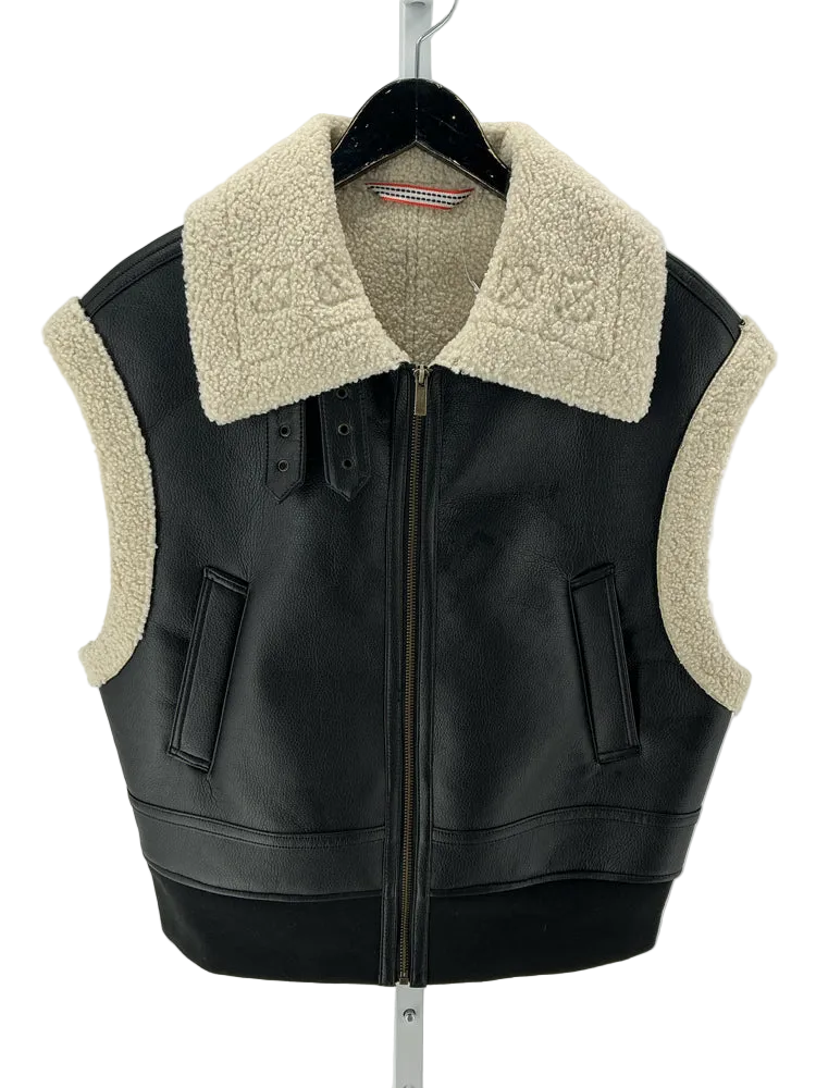 The Normal Brand Size M Black & White Vest