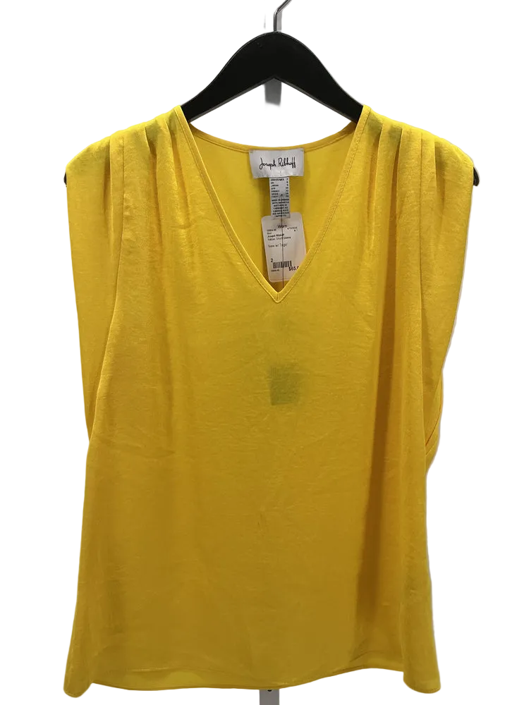 Joseph Ribkoff Size 2 Yellow Shirt