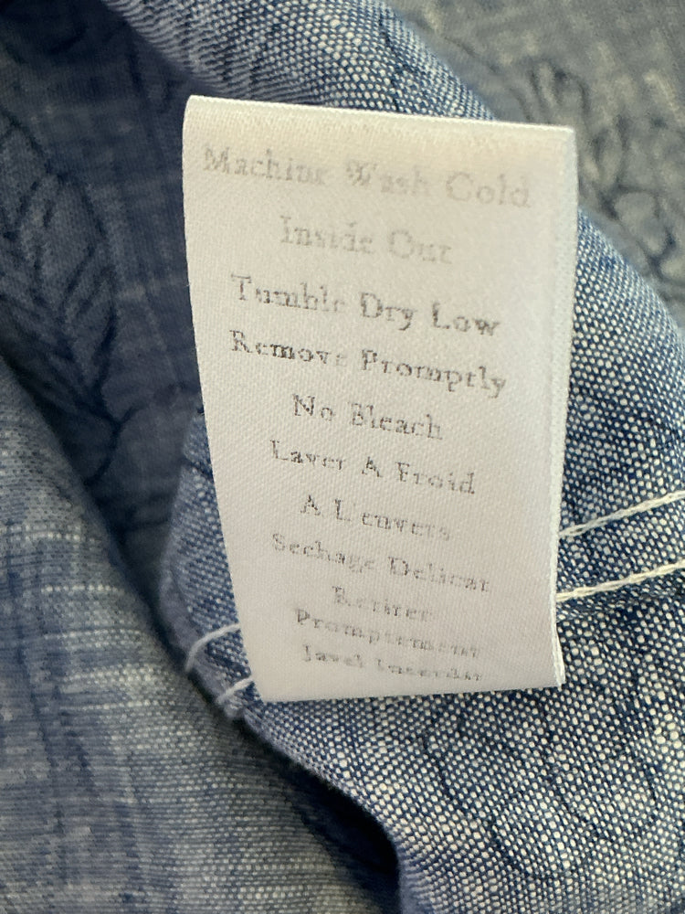 Frank & Eileen Size XS Blue Shirt