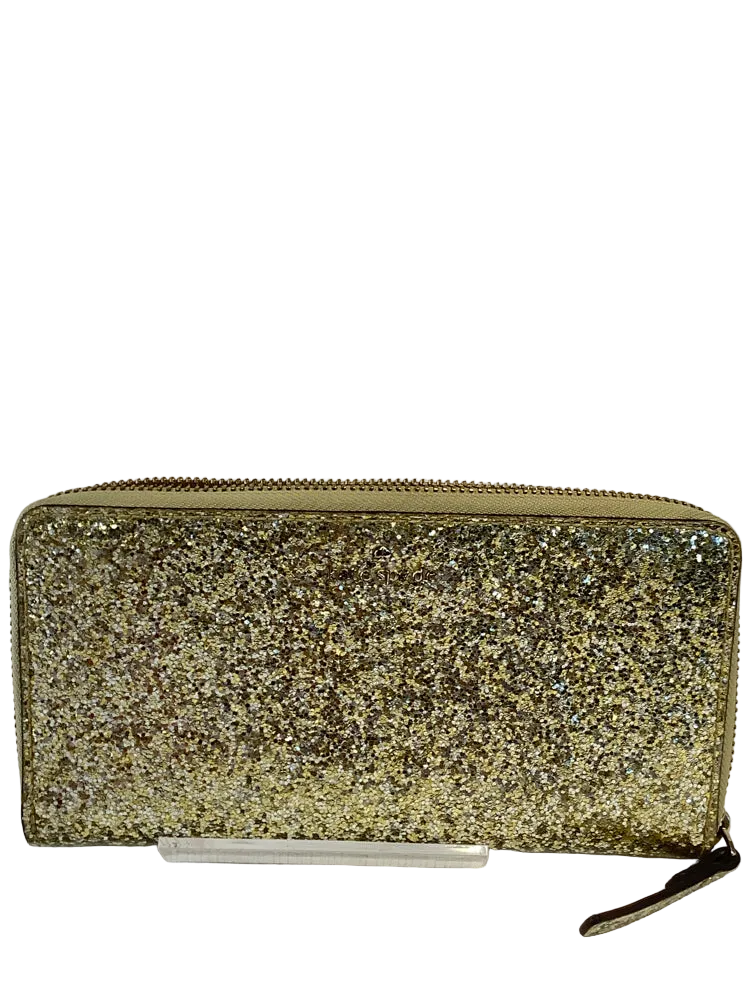 Kate Spade Gold Wallet