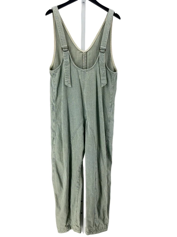 We The Free Size XS Blue & White Jumpsuit