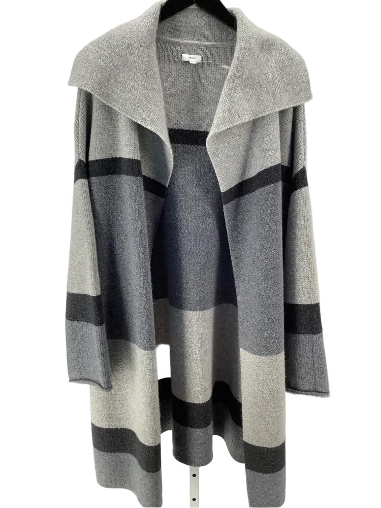 Vince Size L Gray Cardigan