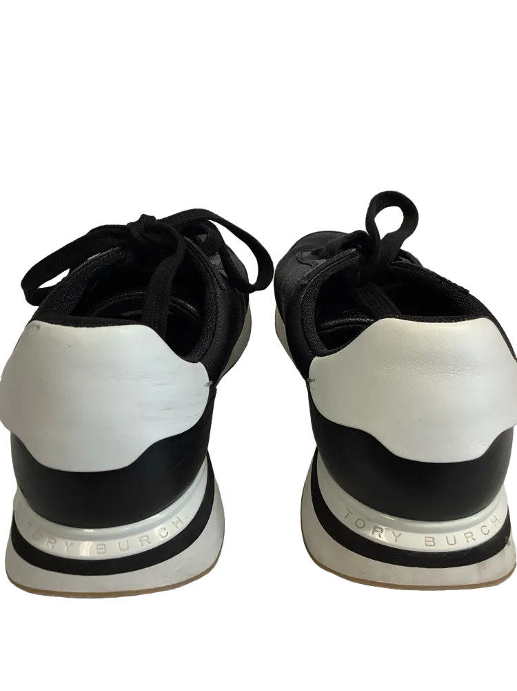 Tory Burch Shoe Size 10 Black & White Destiny Sneakers
