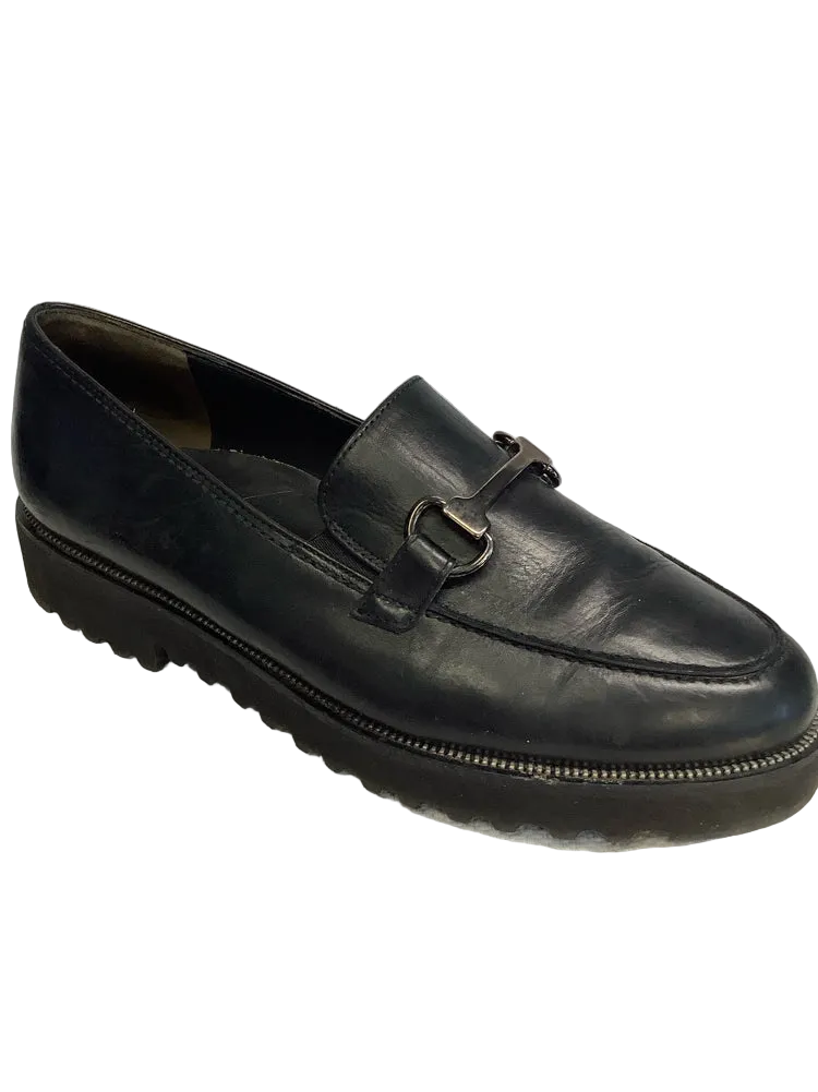 Paul Green Shoe Size 8 Black Loafers