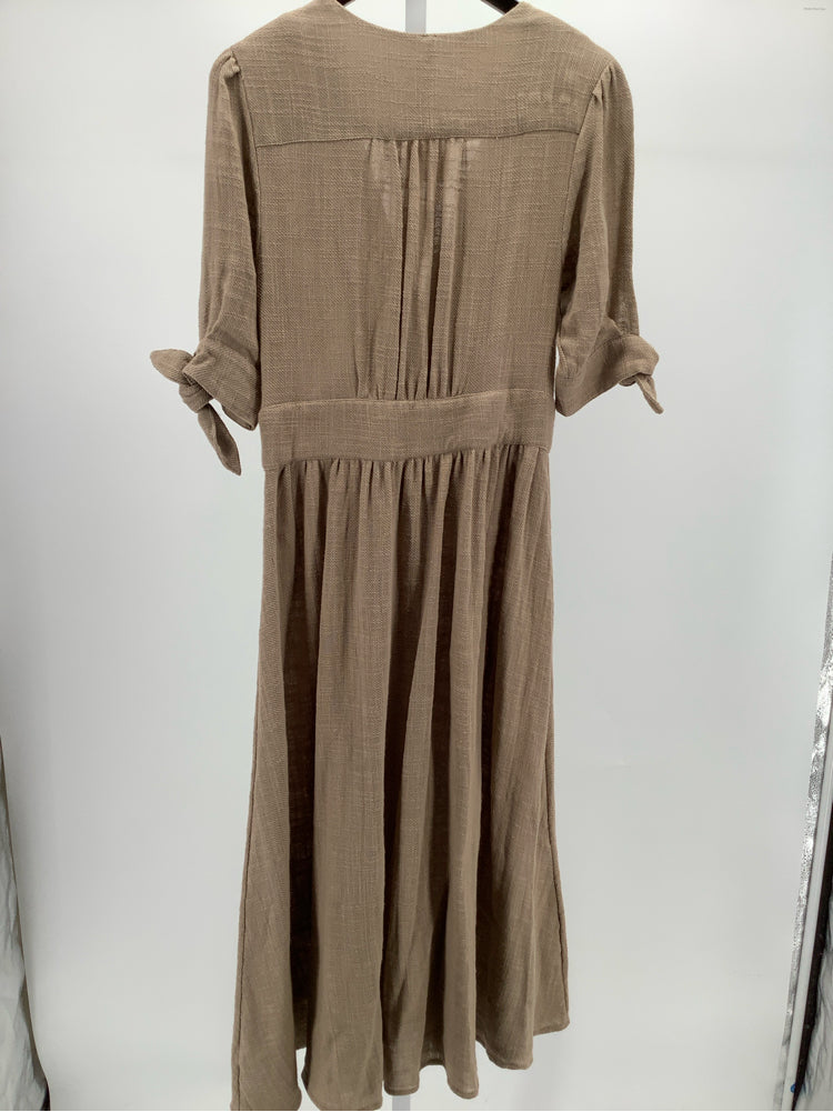 Free People Size S Tan Dress