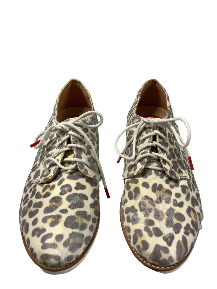 Rollie Shoe Size 8 Gray multi Derby Oxford