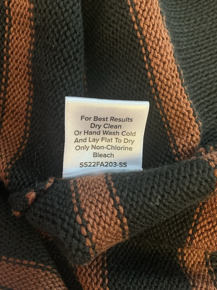Evereve Size XS Black & Brown Sweater