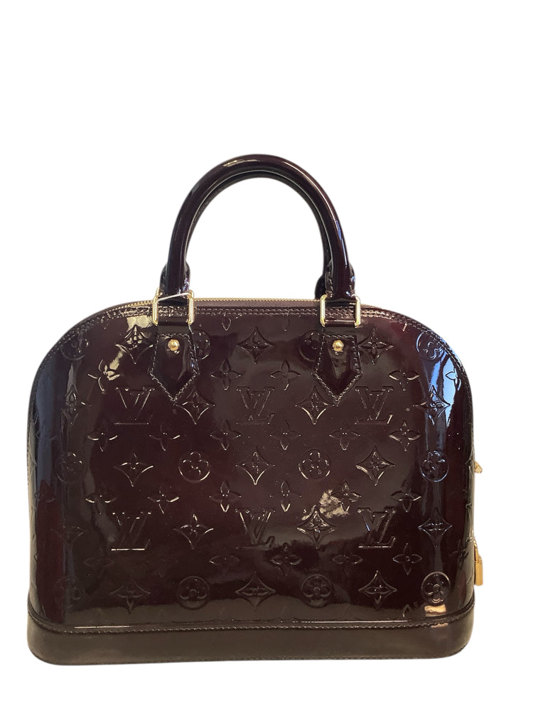 Louis Vuitton Burgundy Handbags
