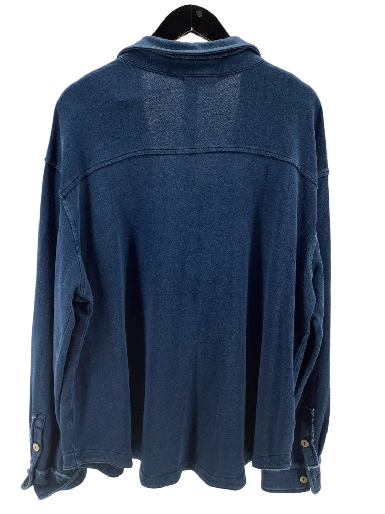 ESCAPE by habitat Size XL Blue Anywhere Shirt