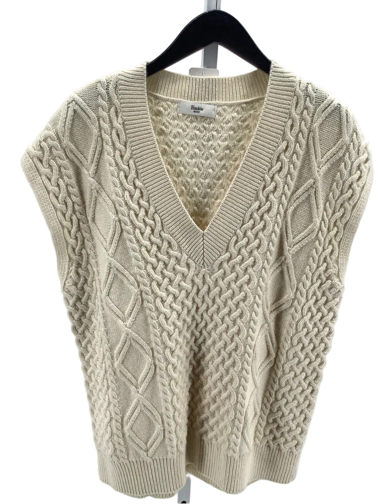 The Frankie Shop Size L White Sweater