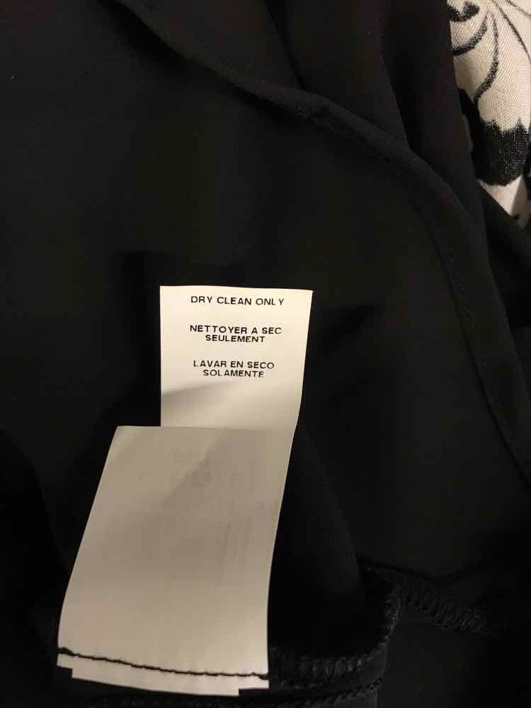 Karen Kane Size L Black & White Dress