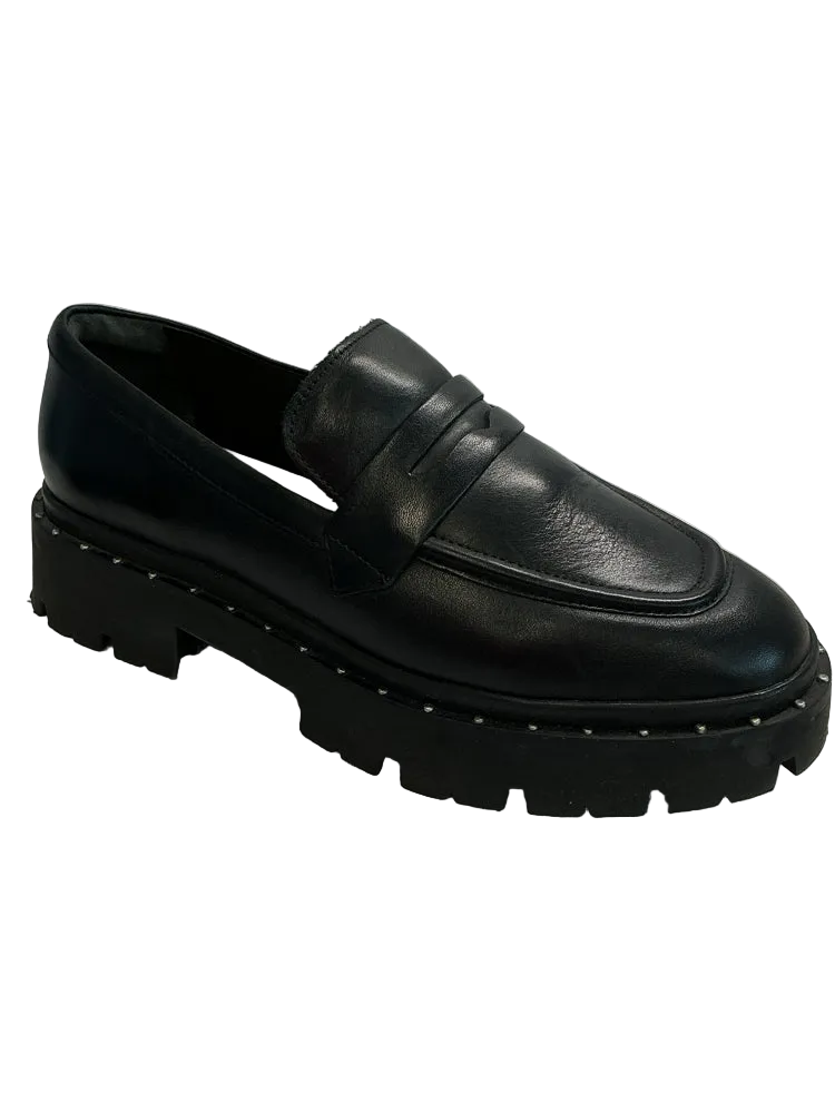 Schutz Shoe Size 8 Black Loafers