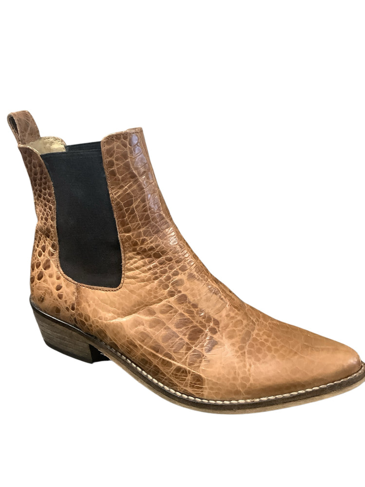 Ivylee Shoe Size 7 Brown & Black Booties