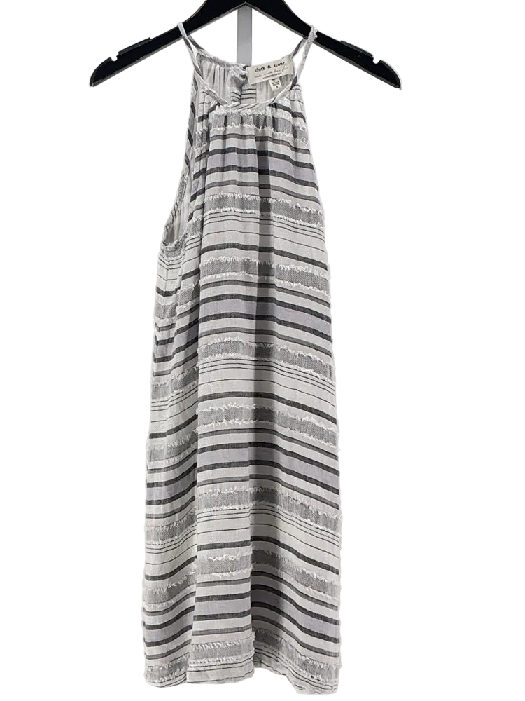 Cloth & Stone Size S White & Gray Dress