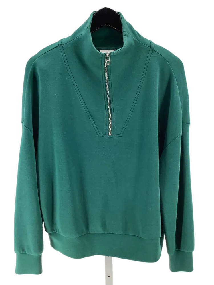 Varley Size XS Green Sweatshirt
