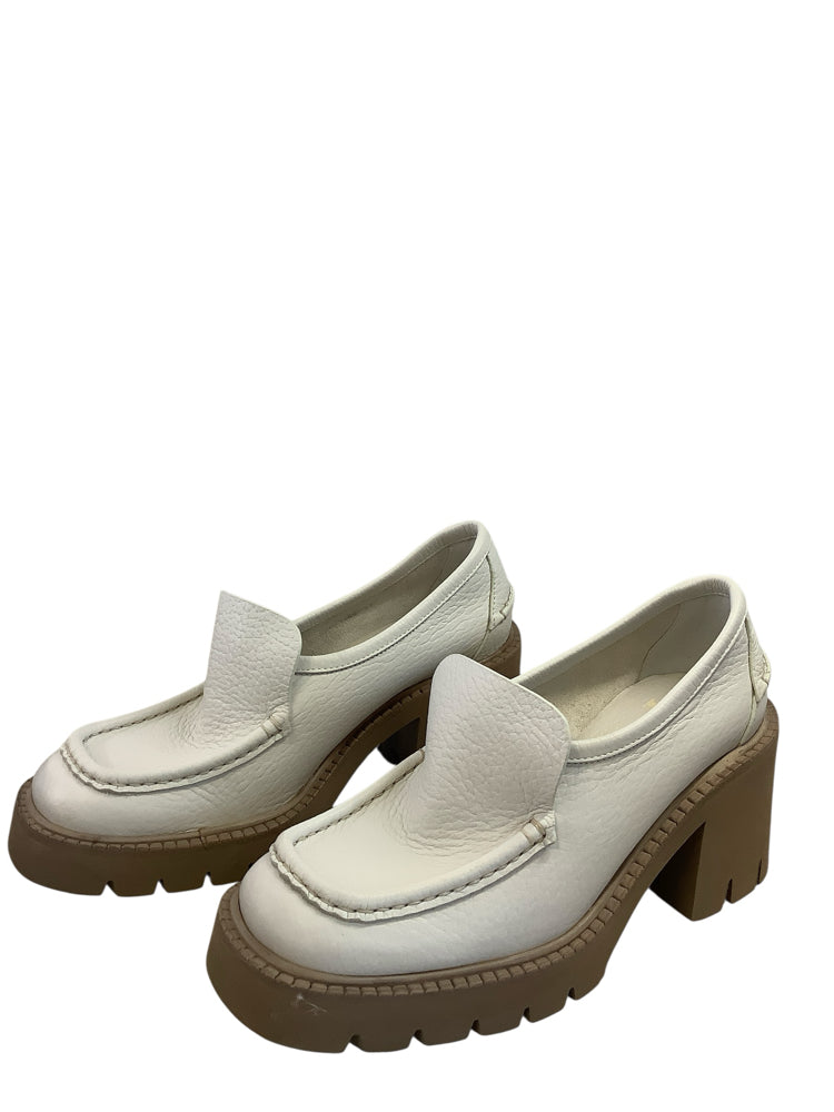pedro garcia Shoe Size 7 White Loafers