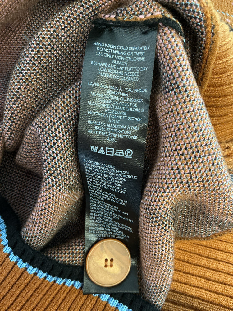 Maeve Size XS Brown Multi Sweater