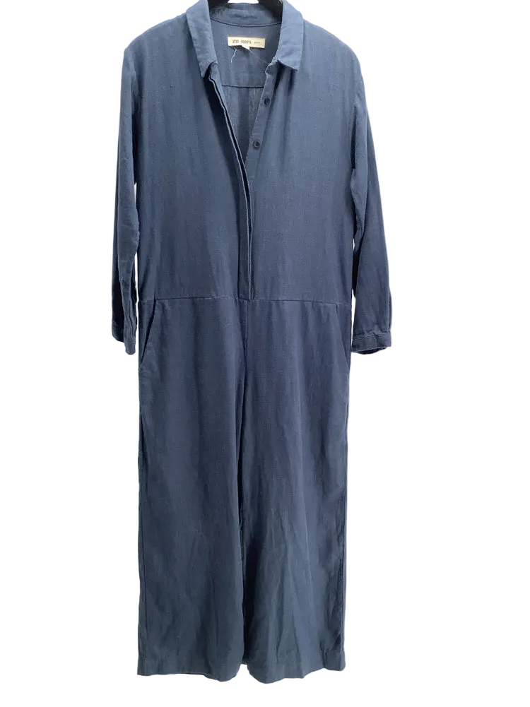 ZII ROPA Size S Blue Wade Jumpsuit