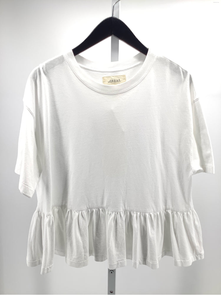the GREAT Size S White Shirt