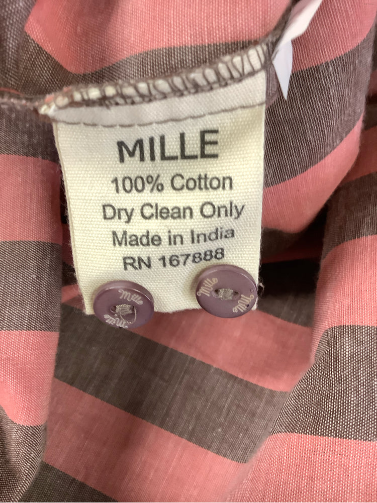Mille Resort & Travel Size S Pink & Brown Marnie Shirt