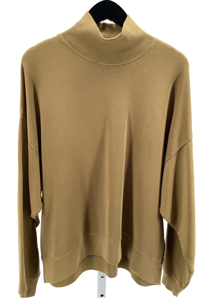 Frame Size L Tan Turtleneck
