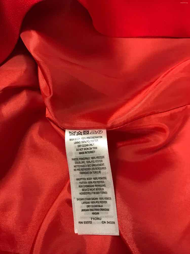 French Connection Size 12 Red Dress