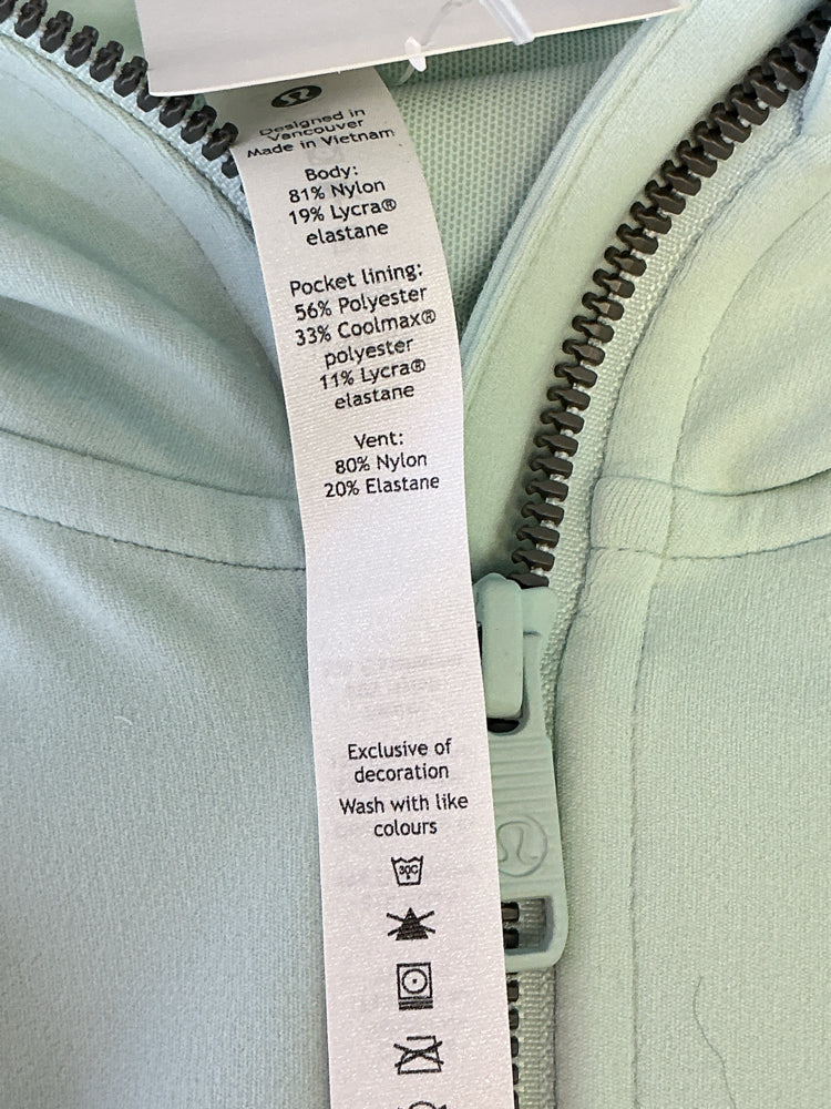 lululemon Size 8 Green Jacket
