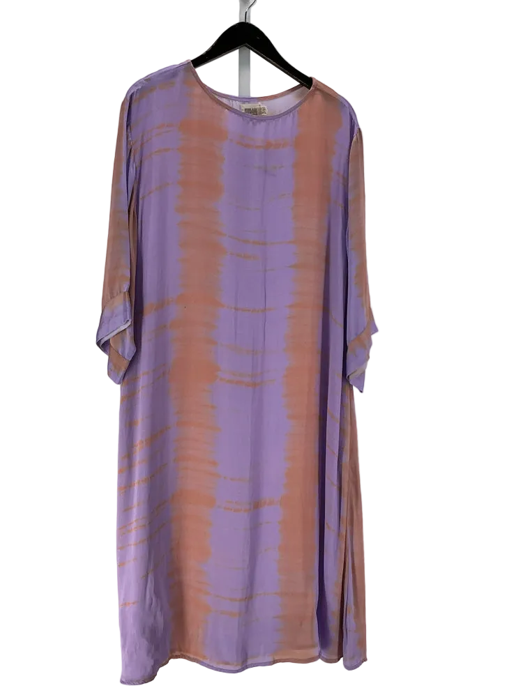 NORBLACK NORWHITE Size XS Lavender & Orange Dress