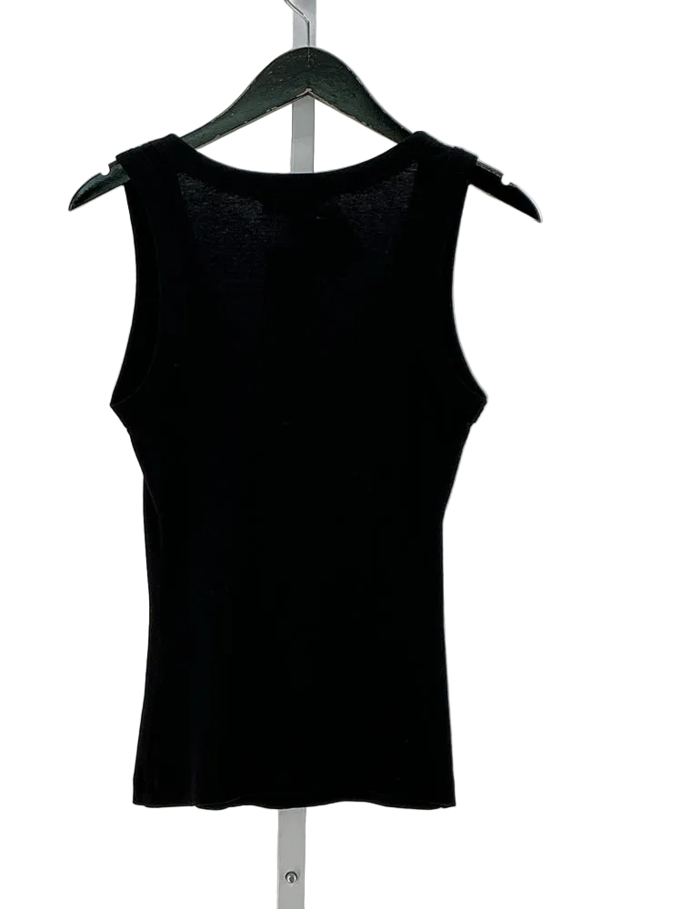 Michael Stars Size S Black Tank Top