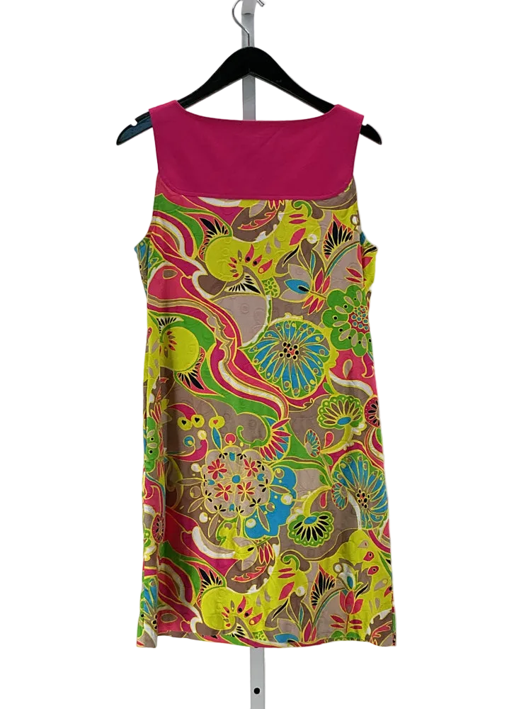 Trina Turk Size 4 Pink multi Dress