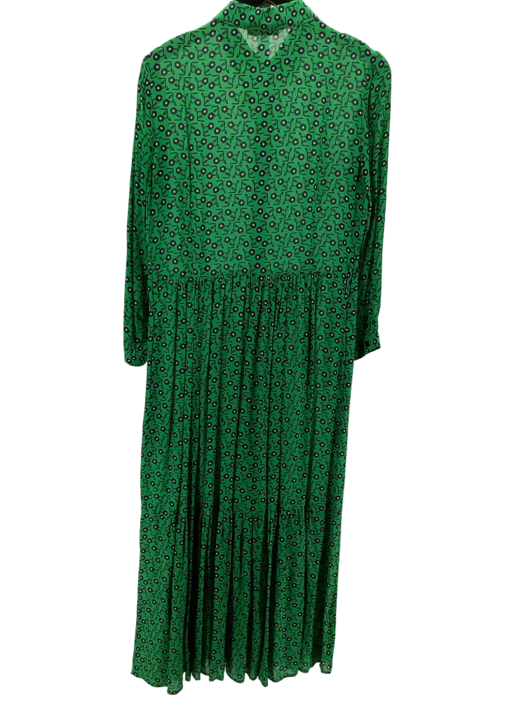 Purotatto Size S Green & Black Dress