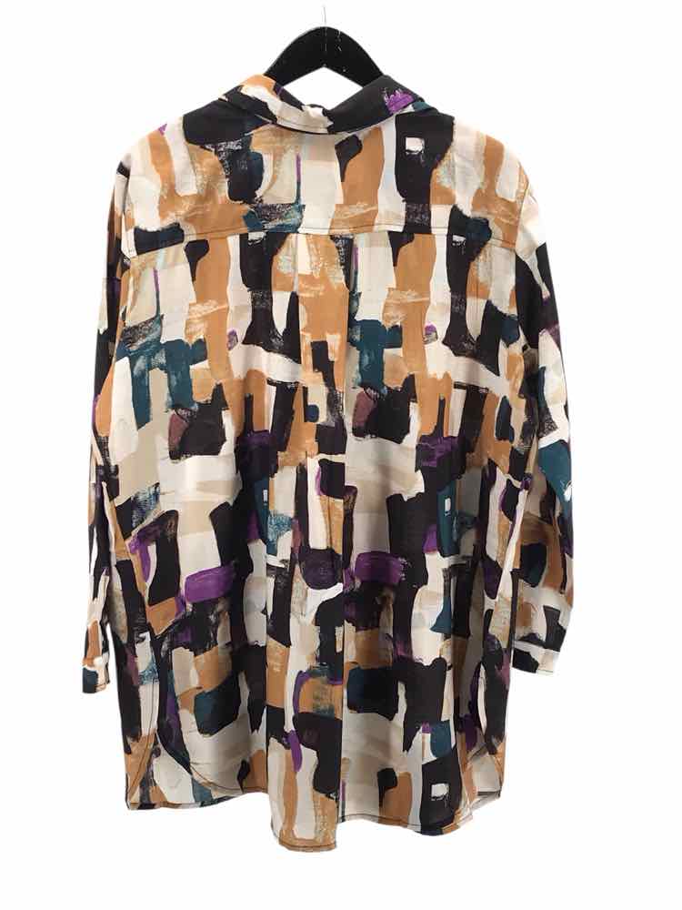 Masai Size M Black multi Shirt