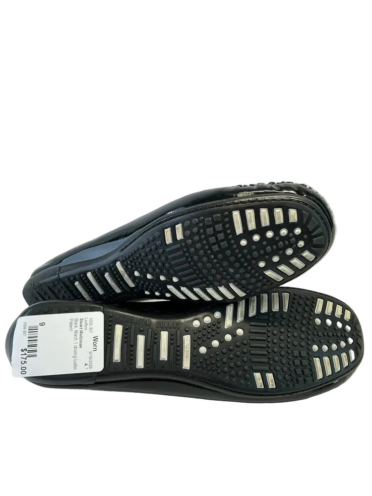 Stuart Weitzman Shoe Size 9 Black Mach 1 driving loafer Loafers