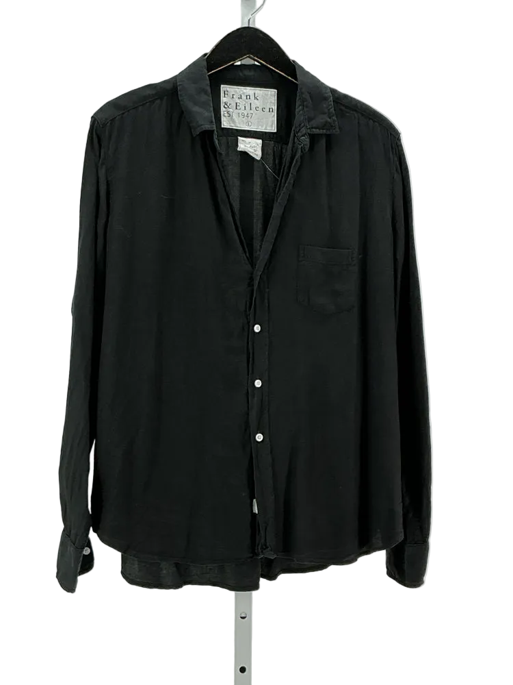 Frank & Eileen Size L Black Shirt