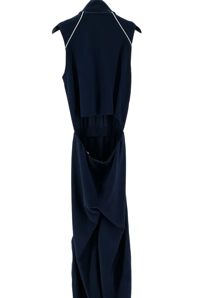 Spanx Size L Navy & white Jumpsuit