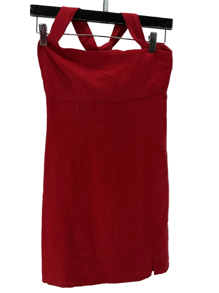 Reformation Size 6 Red Dress
