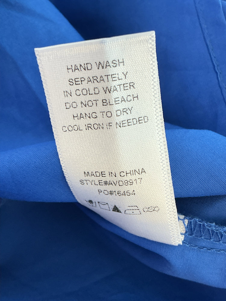 AVARA Size M Blue Dress