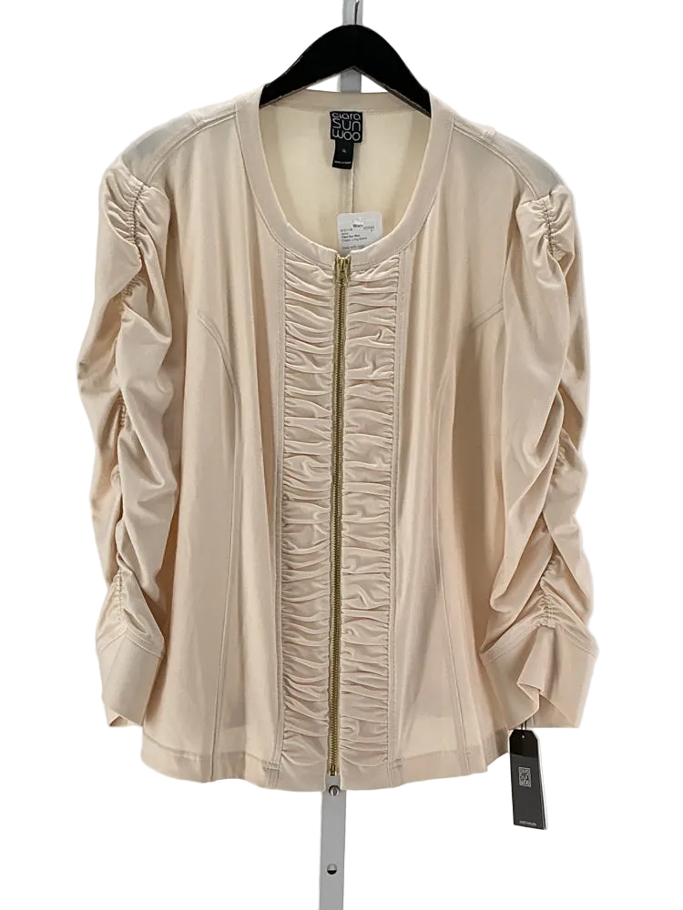 Clara Sun Woo Size XL Cream Jacket
