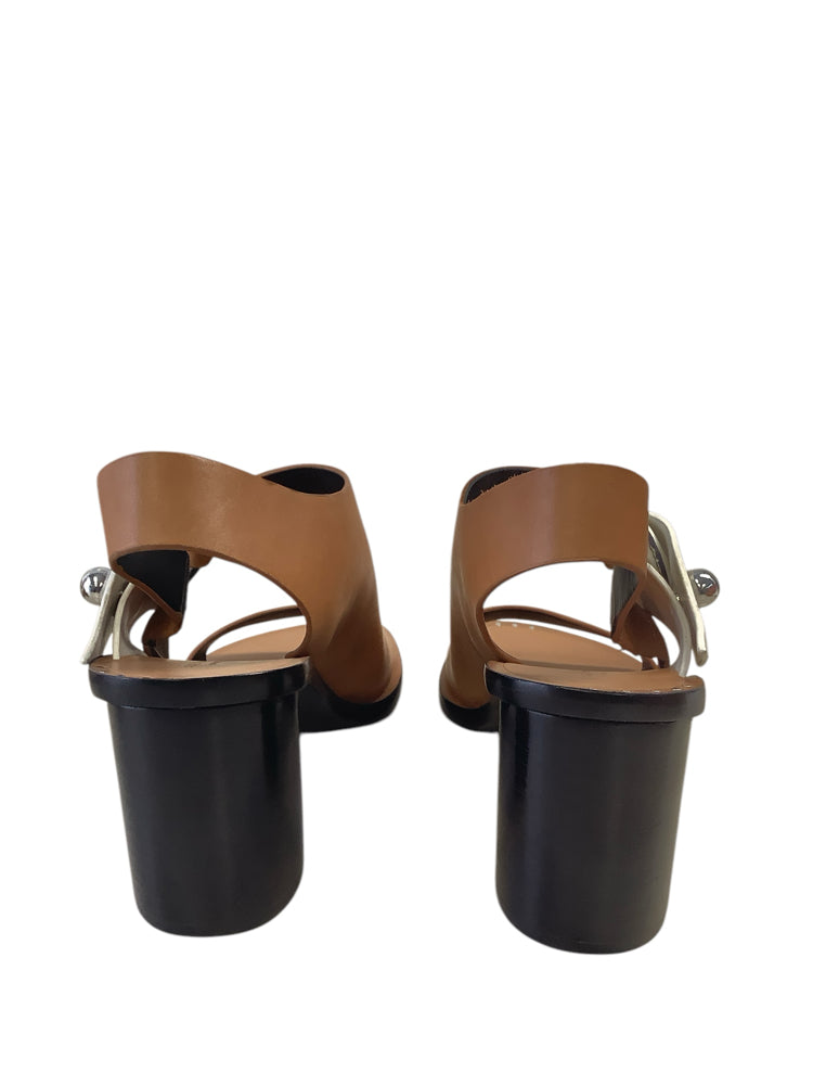 Rag & Bone Shoe Size 8 Tan & White Heel
