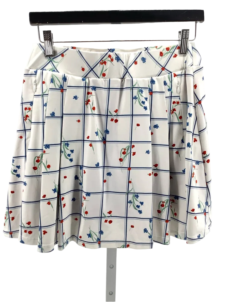 Tuckernuck Size M White multi Skort