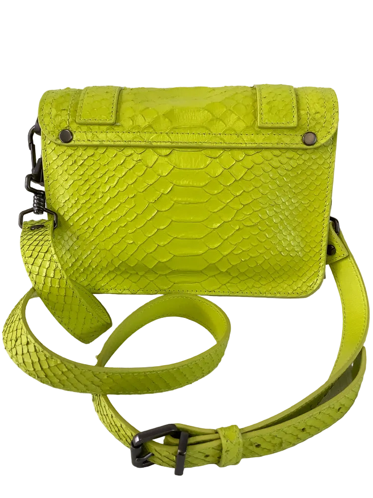 Proenza Schouler Neon Yellow PS1 Handbags