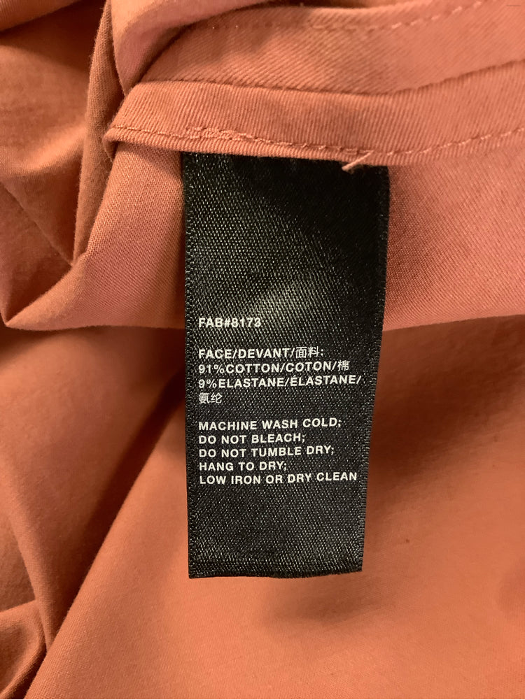 Lafayette 148 Size L Orange Jacket
