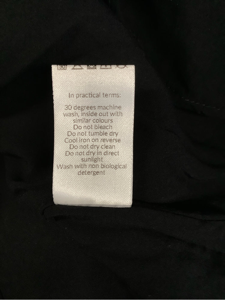 Saint + Sofia Size 12 Black & White Phoenix Dress