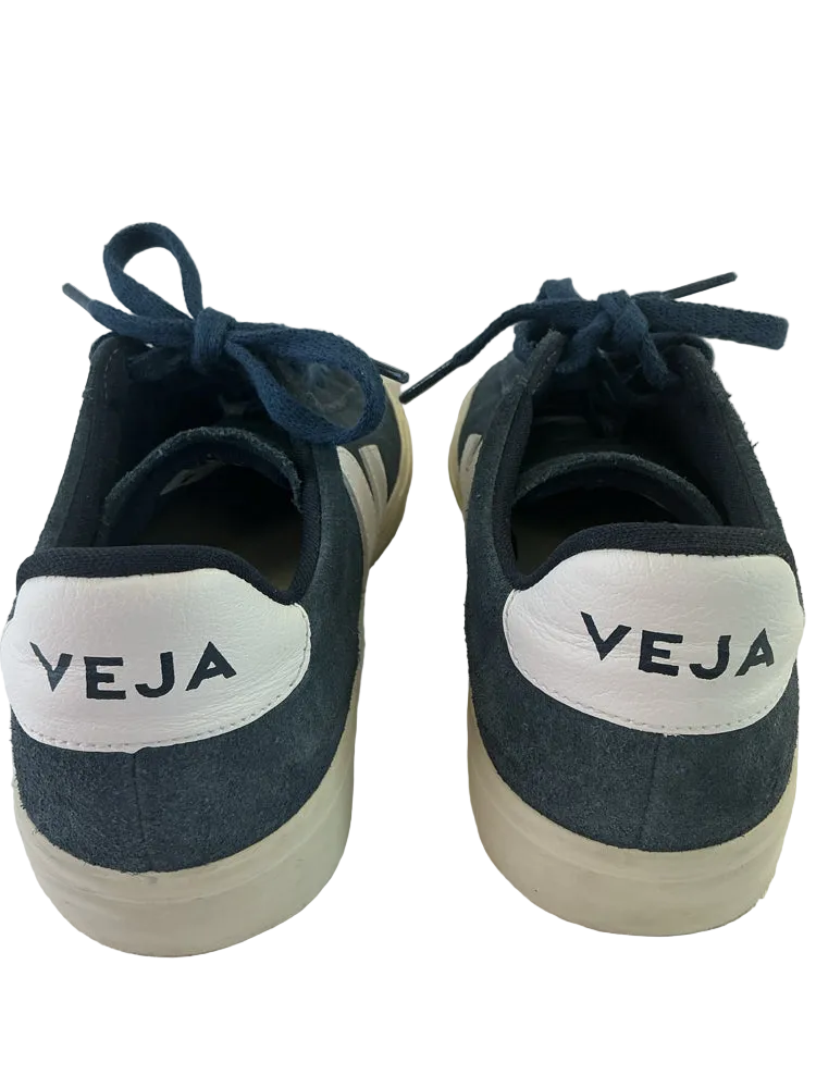 Veja Shoe Size 8 Navy Sneakers