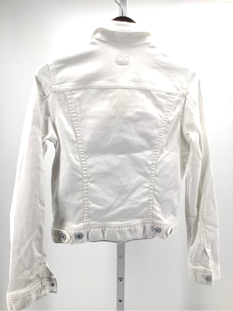 AG Size M White Robyn Jacket