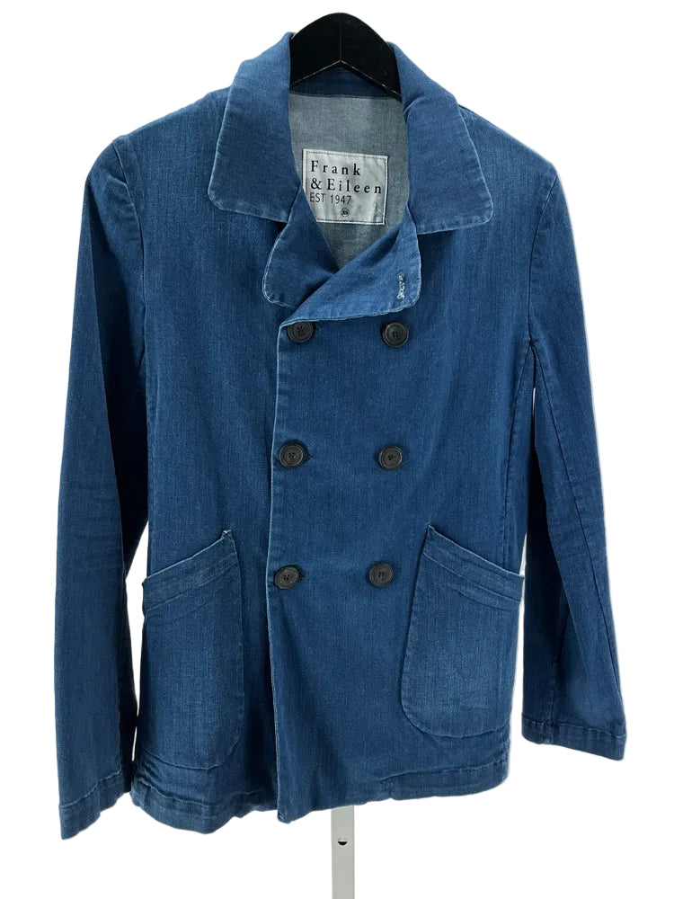 Frank & Eileen Size XS Blue Belfast Jacket