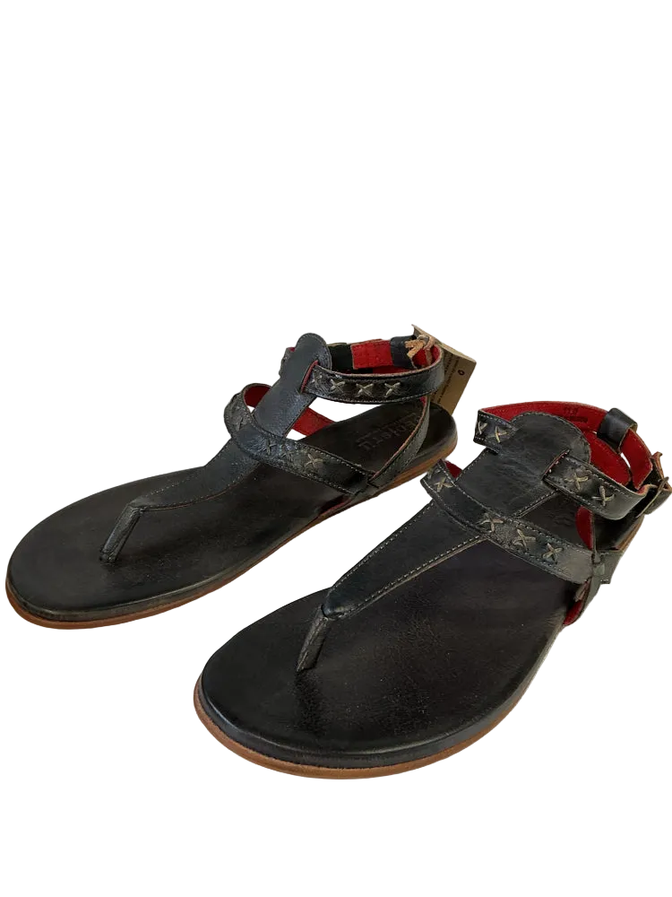 Bed Stu Shoe Size 11 Black Moon Sandals