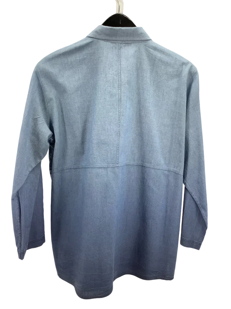 Lafayette 148 Size S Blue Shirt